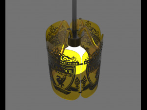lamp decorative design 3D 모델