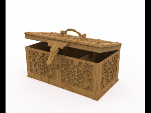 chest Model 3D