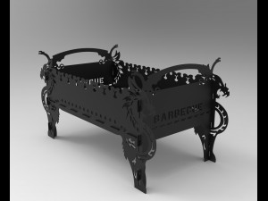 barbecue 3Dモデル