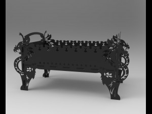 barbecue Modelo 3D