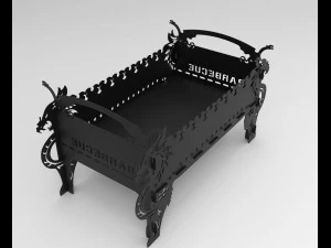 barbecue Modello 3D