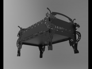 barbecue Modelo 3D