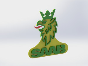 saab 3D Model