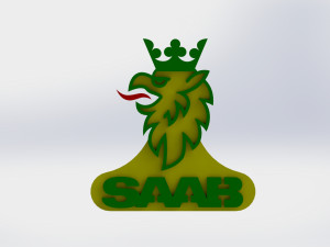saab 3Dモデル