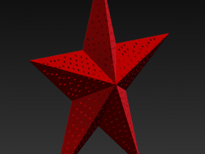 sheet metal star 3D Model