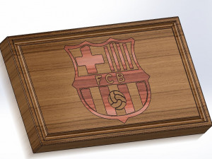 cutting board barcelona Modelo 3D