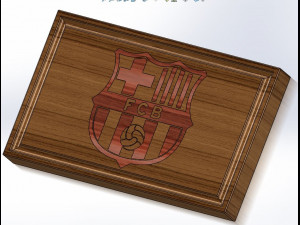 cutting board barcelona 3D Модель
