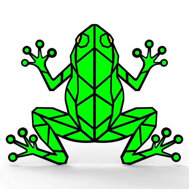 FROG 3D Model .c4d .max .obj .3ds .fbx .stl .blend 