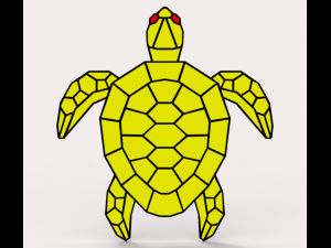 Caretta caretta 3D Model