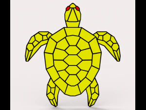 Caretta caretta 3D Model