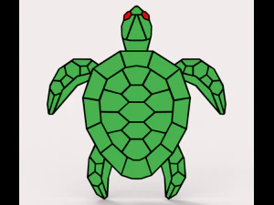 Caretta caretta 3D Model