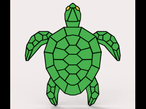 Caretta caretta 3D Model