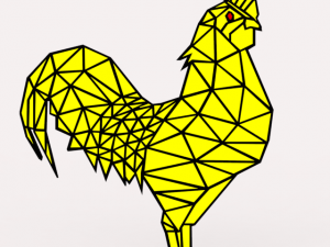 COCKEREL 3D Model