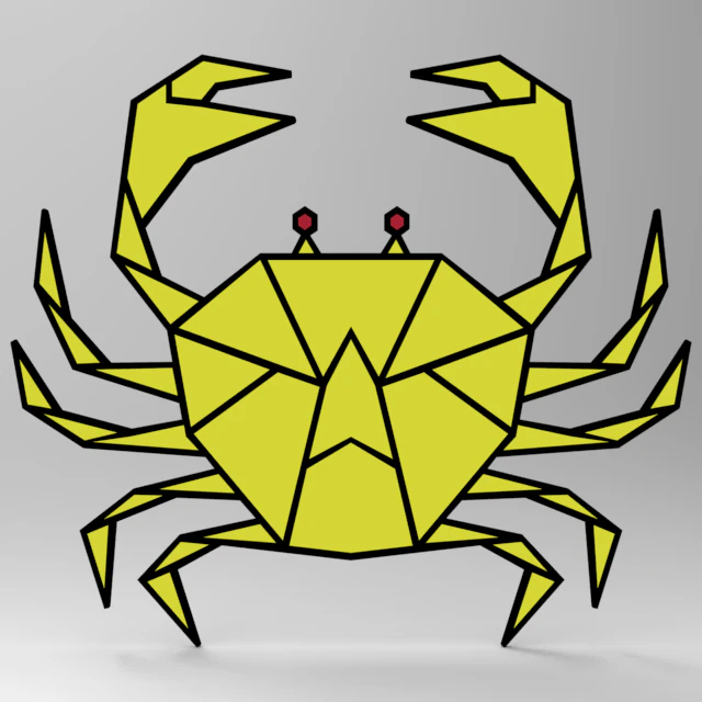 CRAB 3D Model .c4d .max .obj .3ds .fbx .stl .blend 