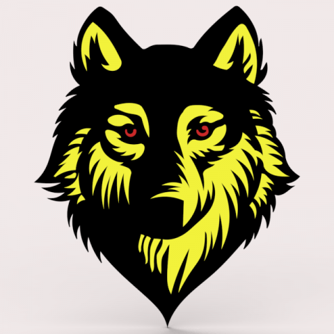 WOLF Model 3D .c4d .max .obj .3ds .fbx .stl .blend 