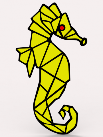 SEAHORSE Modelo 3D .c4d .max .obj .3ds .fbx .stl .blend 