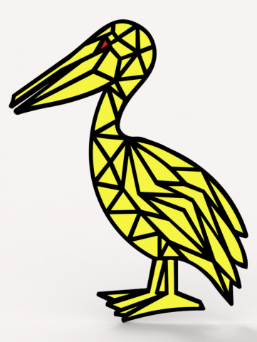 PELICAN Modelo 3D .c4d .max .obj .3ds .fbx .stl .blend 