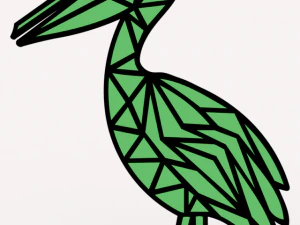 ПЕЛИКАН 3D Модель