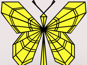 BUTTERFLY 3D Модель