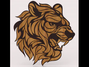 LION 3D Model