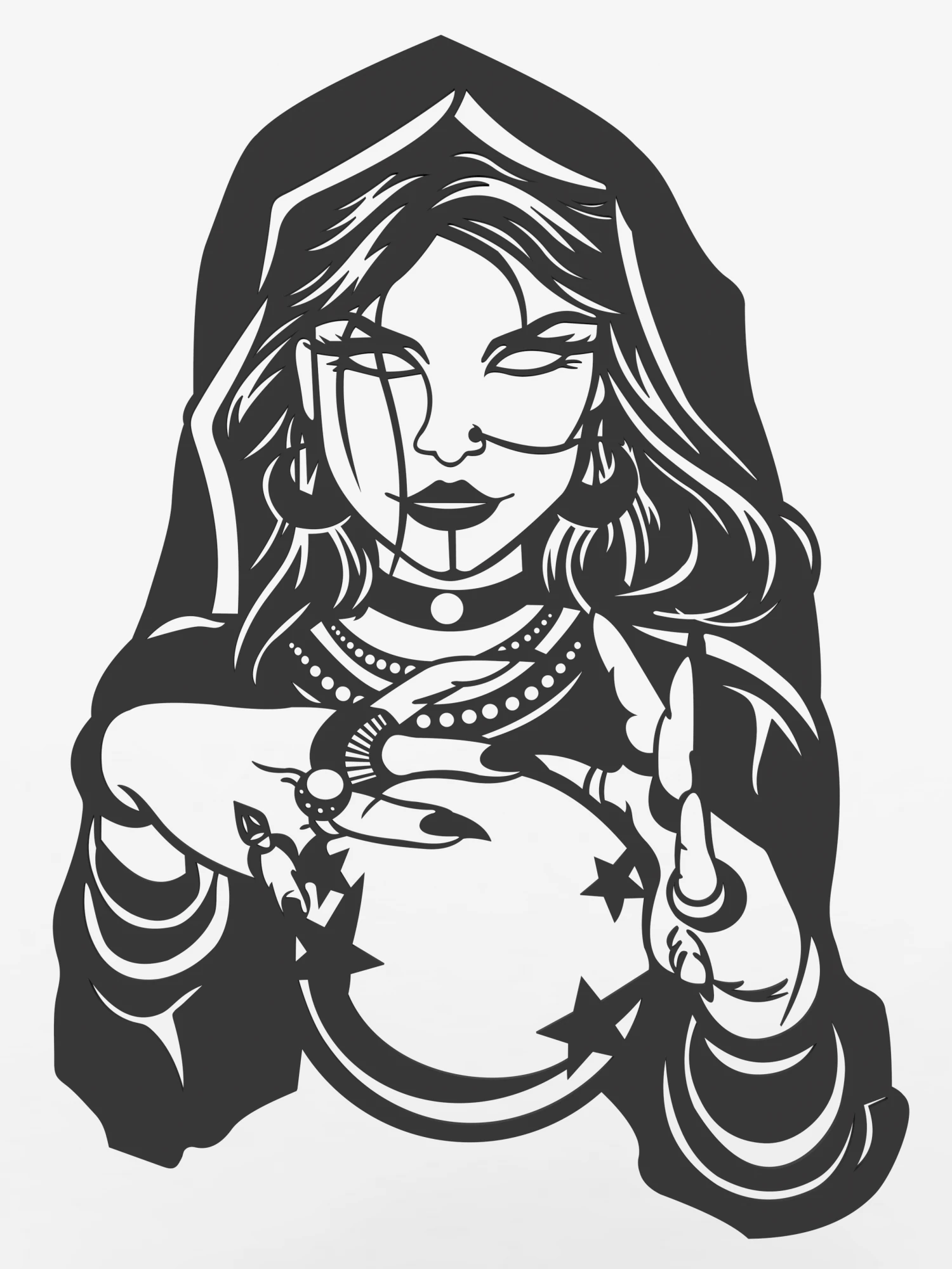 Warlock 3D Model .c4d .max .obj .3ds .fbx .stl .blend 