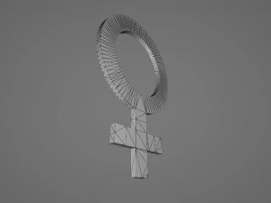 female symbol 3D Print Model