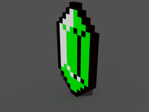 tloz rupia voxel Modelo de Impressão 3D