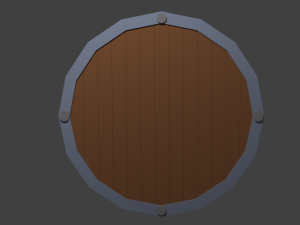 sword and shield lowpoly Modelo 3D