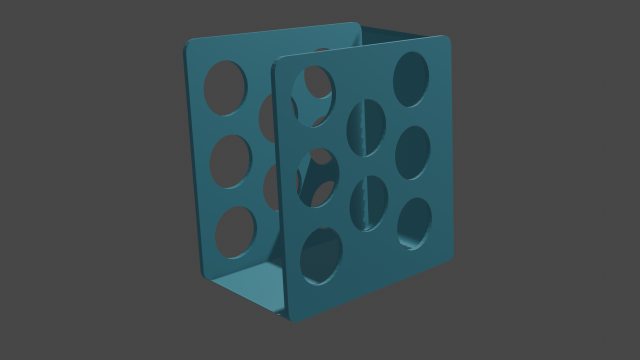 bottle holder 3D Print Model .c4d .max .obj .3ds .fbx .stl .blend 