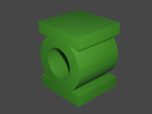 símbolo da lanterna verde Modelo de Impressão 3D