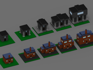voxel pack 3D मॉडल