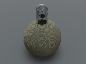 the little prince the rose voxel 3D Model