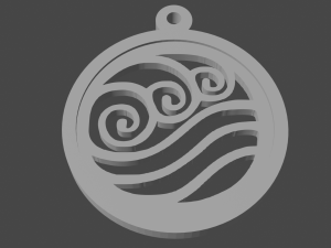keychain-necklace avatar symbol Model do druku 3D