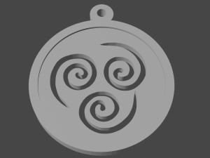 keychain-necklace avatar symbol Model do druku 3D