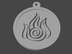 keychain-necklace avatar symbol Model do druku 3D