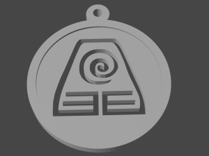 keychain-necklace avatar symbol Model do druku 3D