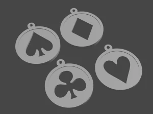 pack keychain-necklace 3D Print Model