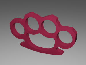knuckes duster 3D Model