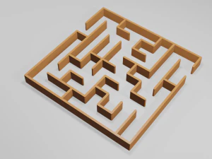 5 labirinto Modelo 3D