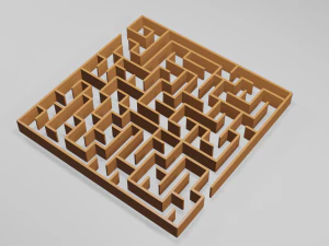 5 labirinto Modelo 3D