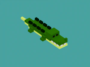 pack animal voxel 3D Print Model