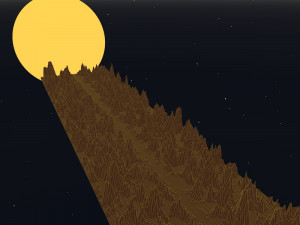 universe road eighties Modello 3D