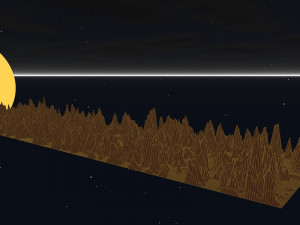 universe road eighties Modello 3D