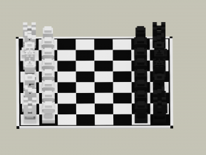 voxel chess Modèles 3D en vedette