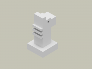 voxel chess Modèles 3D en vedette