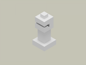 voxel chess Modèles 3D en vedette