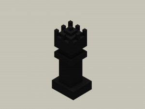 voxel chess Modèles 3D en vedette