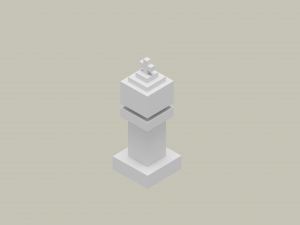 voxel chess Modèles 3D en vedette