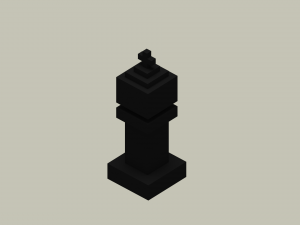 voxel chess Modèles 3D en vedette