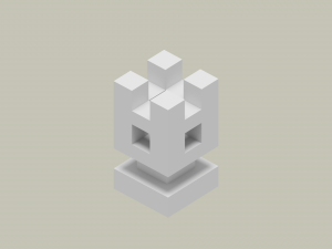 voxel chess Modèles 3D en vedette